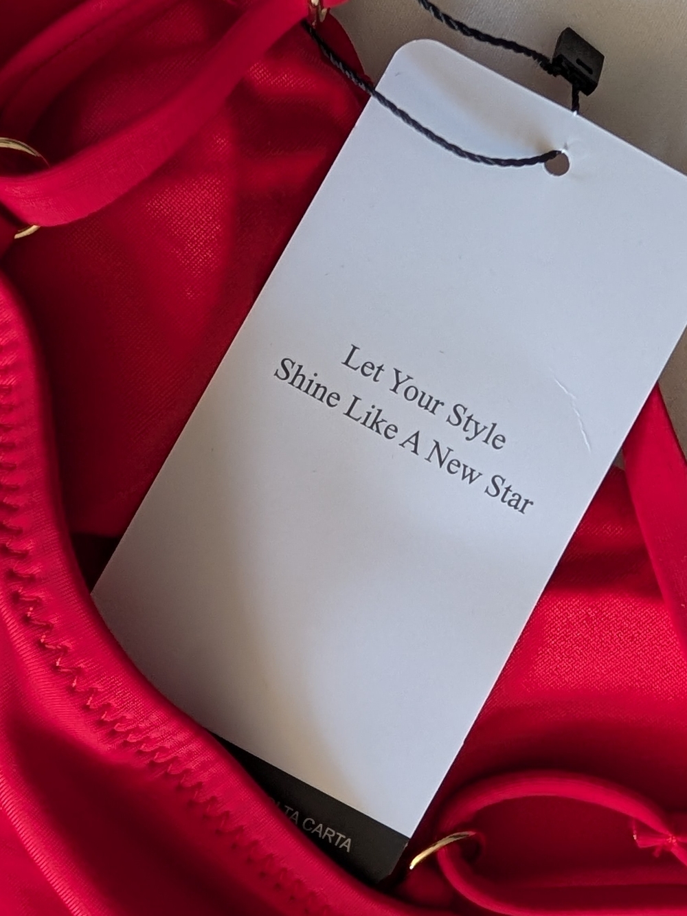 Sculpting Red One-Piece Swimsuit | Small - Picture 11 of 12